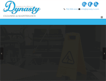 Tablet Screenshot of dynastycleaninglv.com